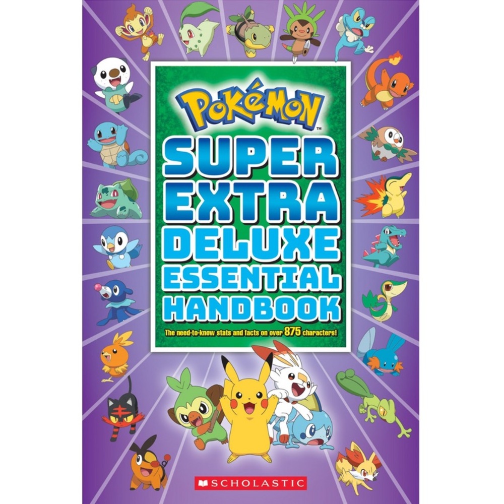 Super Extra Deluxe Essential Handbook (Pokemon): The Need-To-Know STATS and Fact